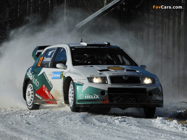 Škoda Fabia WRC (6Y) 2003–08 pictures (640 x 480)