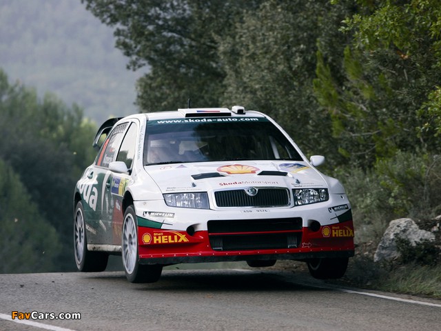 Škoda Fabia WRC (6Y) 2003–08 pictures (640 x 480)