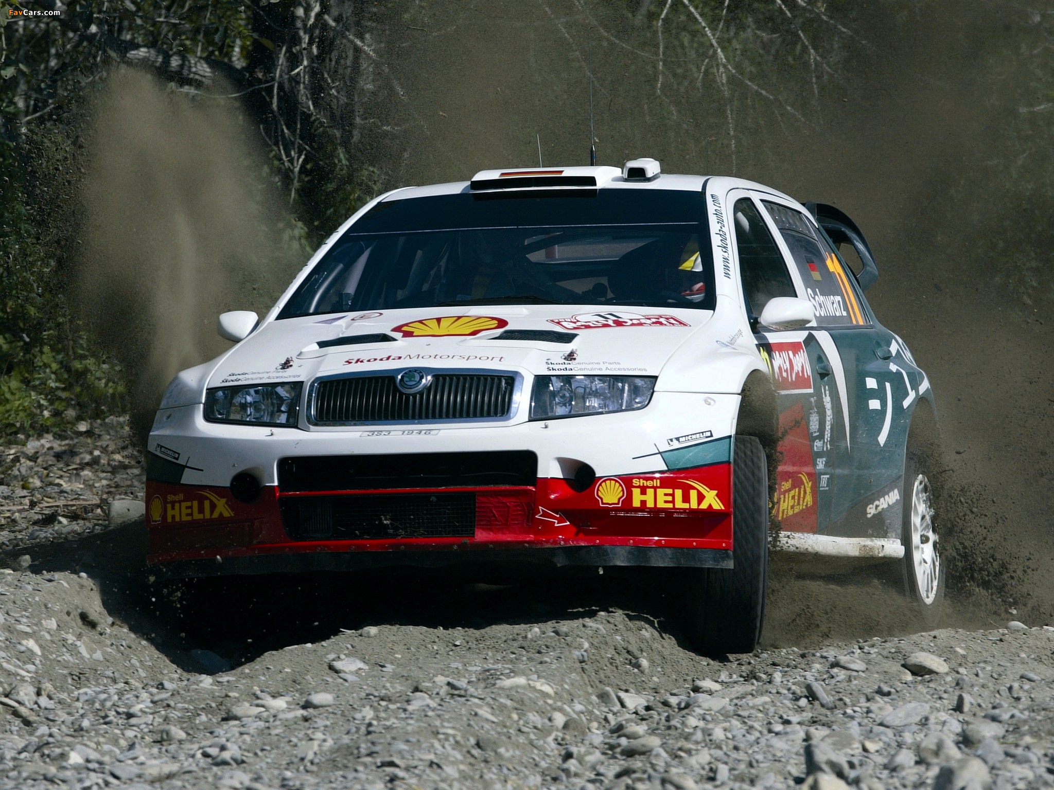 Škoda Fabia WRC (6Y) 2003–08 pictures (2048 x 1536)