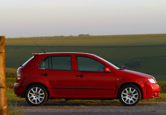 Škoda Fabia RS (6Y) 2003–05 wallpapers