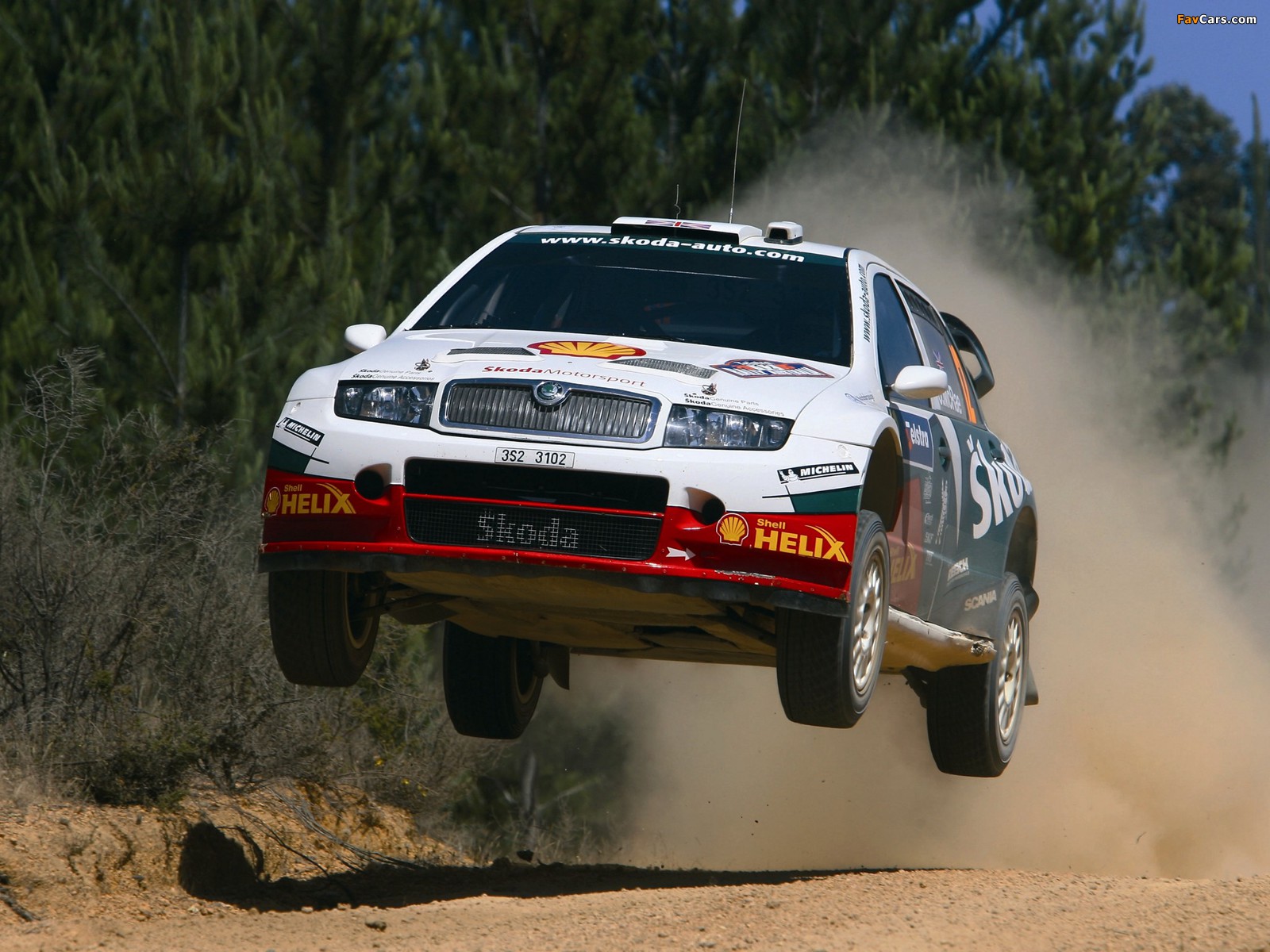 Škoda Fabia WRC (6Y) 2003–08 wallpapers (1600 x 1200)