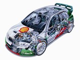 Škoda Fabia WRC (6Y) 2003–08 wallpapers