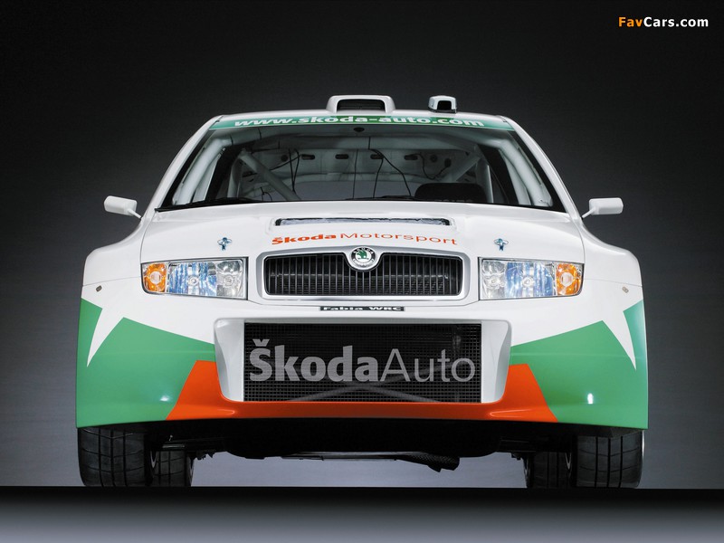 Škoda Fabia WRC (6Y) 2003–08 wallpapers (800 x 600)