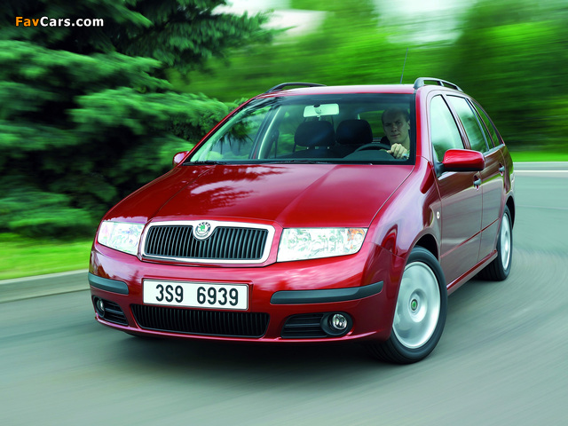 Škoda Fabia Combi (6Y) 2005–07 images (640 x 480)