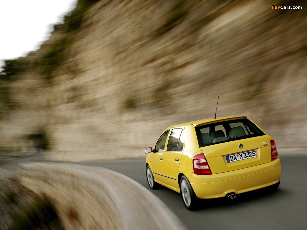 Škoda Fabia RS (6Y) 2005–07 wallpapers (1024 x 768)