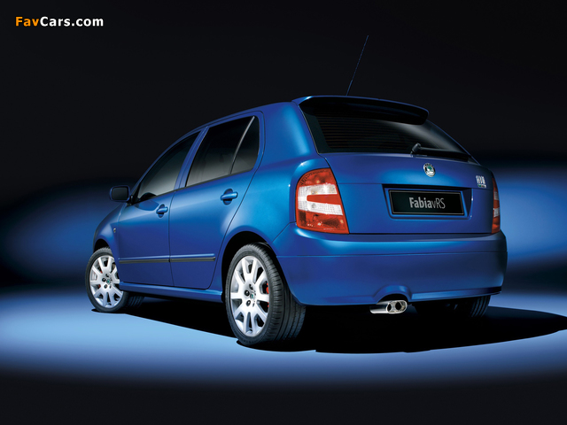 Škoda Fabia vRS Special Edition (6Y) 2007 pictures (640 x 480)