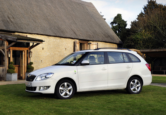 Škoda Fabia GreenLine Combi (5J) 2008–10 images