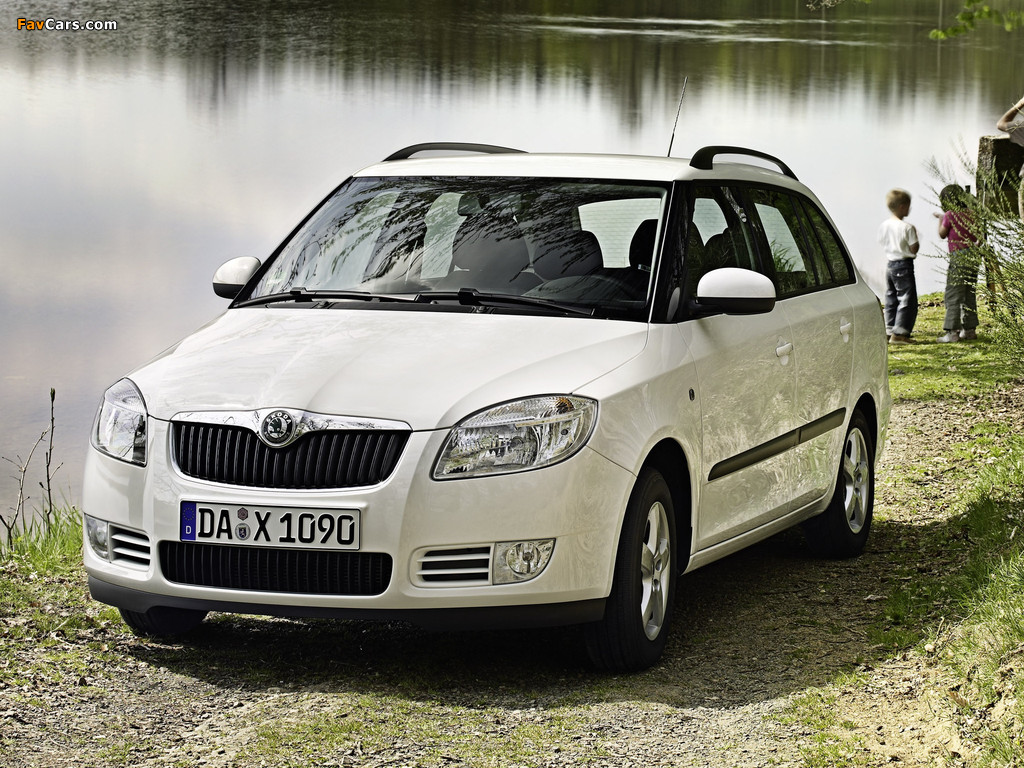 Škoda Fabia GreenLine Combi (5J) 2008–10 photos (1024 x 768)