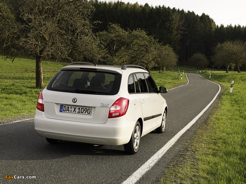 Škoda Fabia GreenLine Combi (5J) 2008–10 photos (800 x 600)