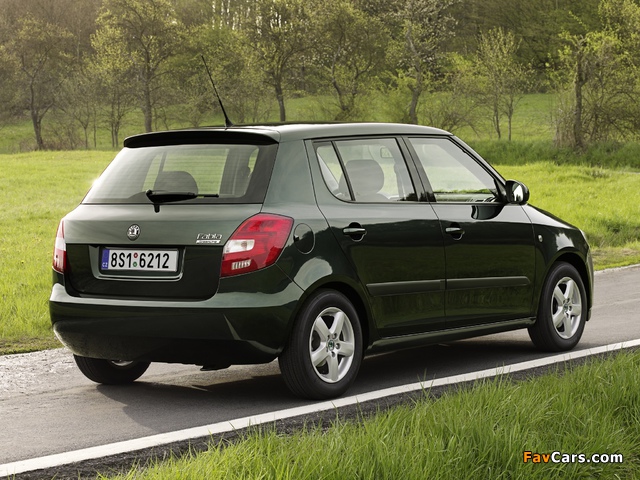 Škoda Fabia GreenLine (5J) 2008–10 photos (640 x 480)