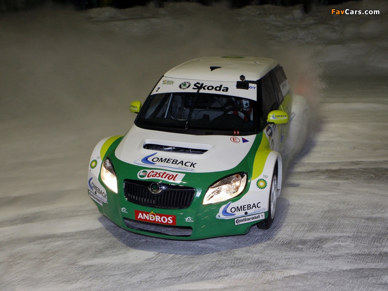 Škoda Fabia Trophée Andros (5J) 2010 images (800 x 600)