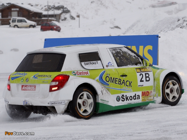 Škoda Fabia Trophée Andros (5J) 2010 photos (640 x 480)