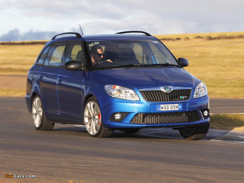 Škoda Fabia RS Wagon (5J) 2010 photos (800 x 600)