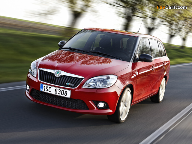 Škoda Fabia RS Combi (5J) 2010 photos (640 x 480)