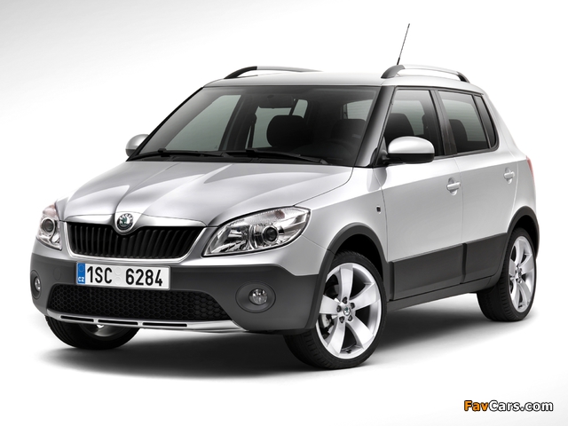 Škoda Fabia Scout (5J) 2010 photos (640 x 480)