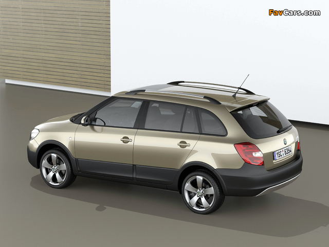 Škoda Fabia Scout Combi (5J) 2010 pictures (640 x 480)