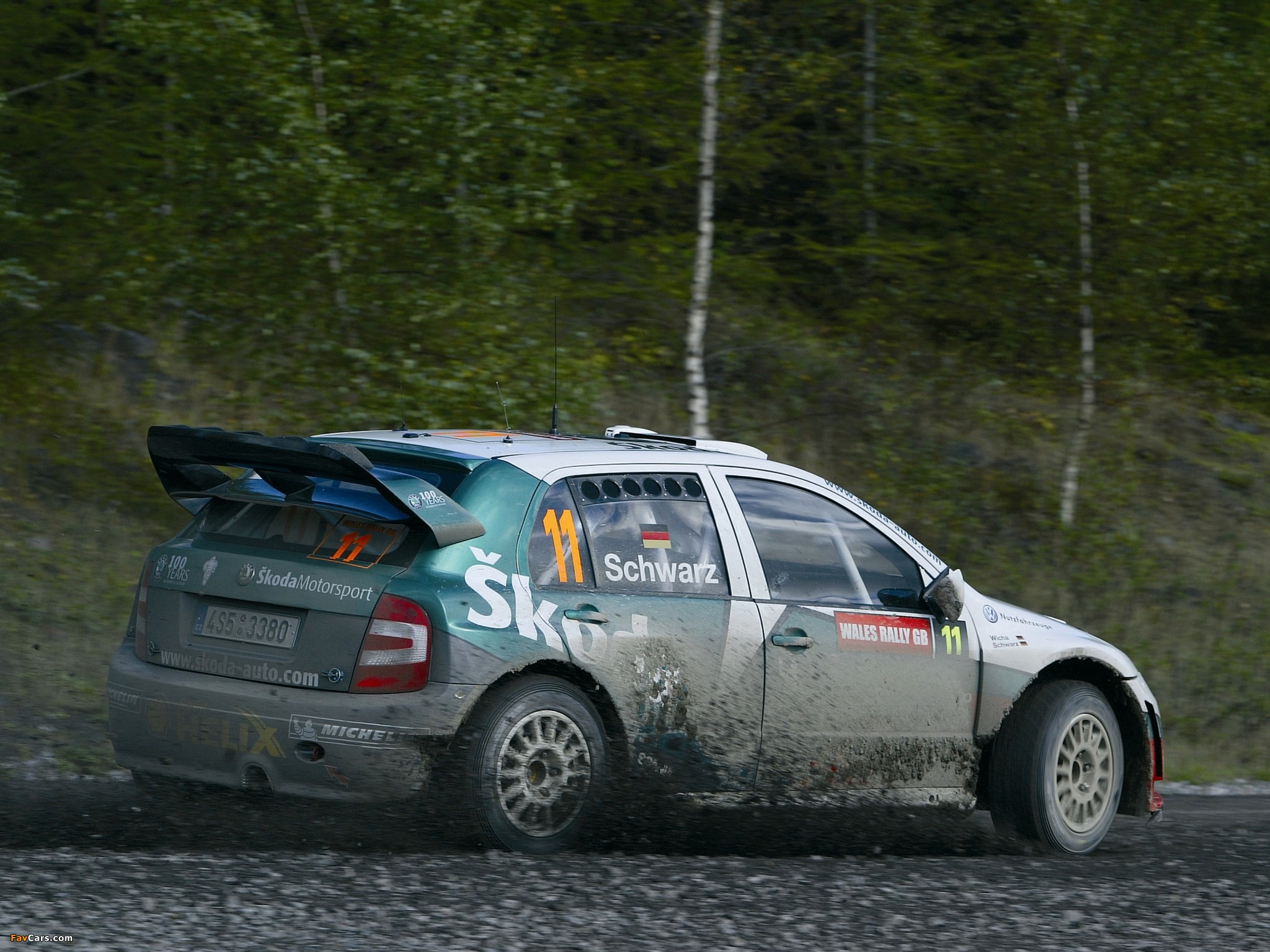 Škoda Fabia WRC (6Y) 2003–08 wallpapers (2048 x 1536)