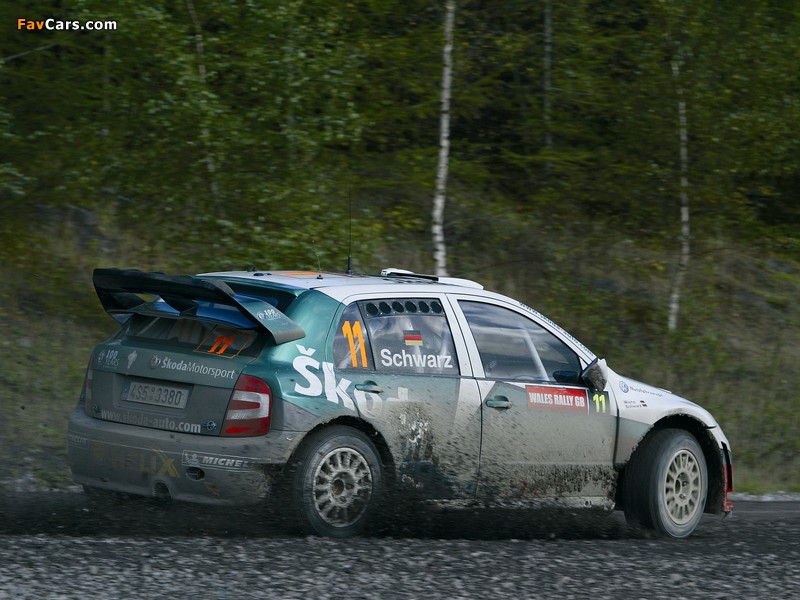 Škoda Fabia WRC (6Y) 2003–08 wallpapers (800 x 600)