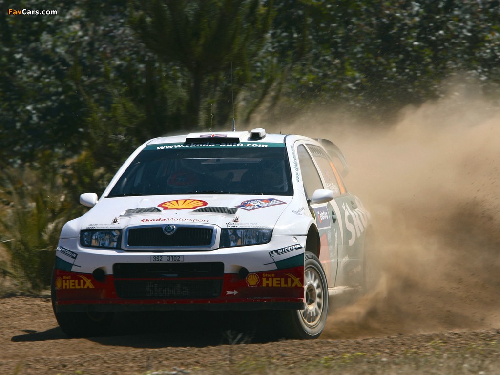 Škoda Fabia WRC (6Y) 2003–08 wallpapers (1024 x 768)