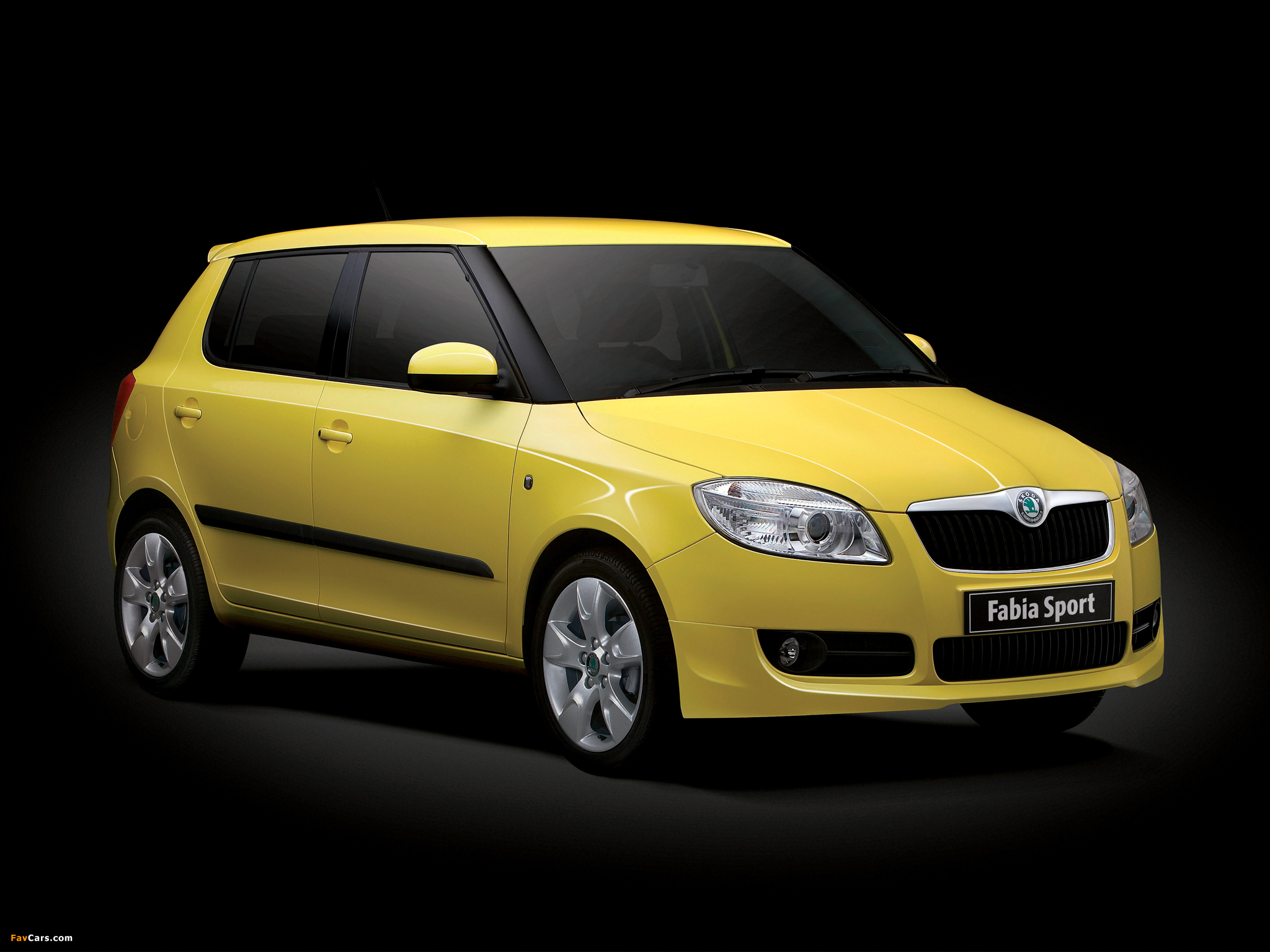 Škoda Fabia Sport (5J) 2007–10 wallpapers (2048 x 1536)