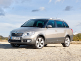 Škoda Fabia Scout Combi (5J) 2009–10 wallpapers