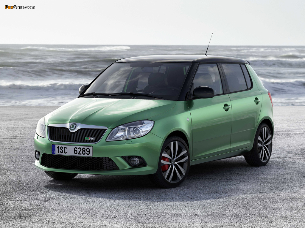 Škoda Fabia RS (5J) 2010 wallpapers (1024 x 768)