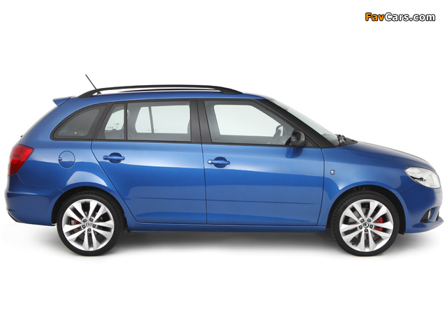 Škoda Fabia RS Wagon (5J) 2010 wallpapers (640 x 480)