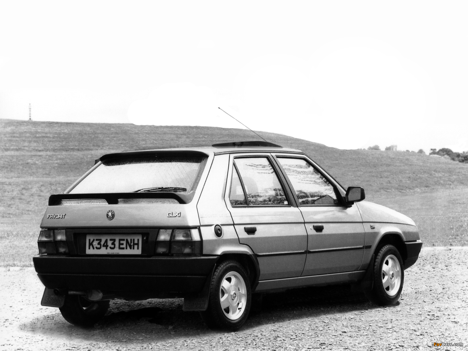 Škoda Favorit Silverline UK-spec (Type 781) 1993–94 photos (1600 x 1200)