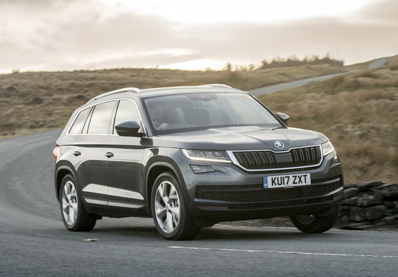 Photos of Škoda Kodiaq UK-spec 2016