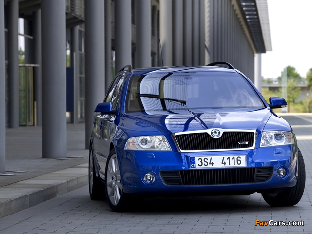 Images of Škoda Octavia RS Combi (1Z) 2004–08 (640 x 480)