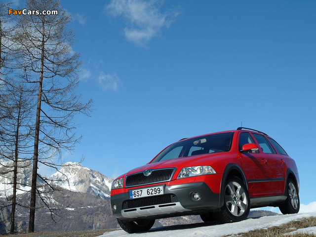 Images of Škoda Octavia Scout (1Z) 2007–08 (640 x 480)