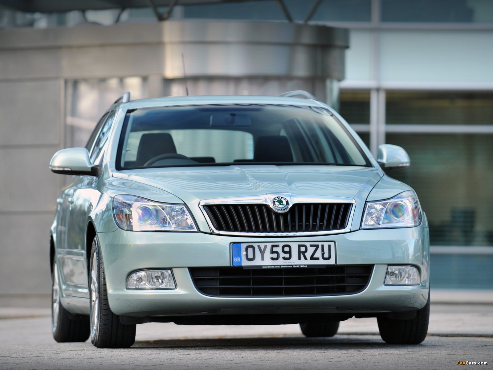 Images of Škoda Octavia GreenLine Combi UK-spec (1Z) 2009 (1600 x 1200)