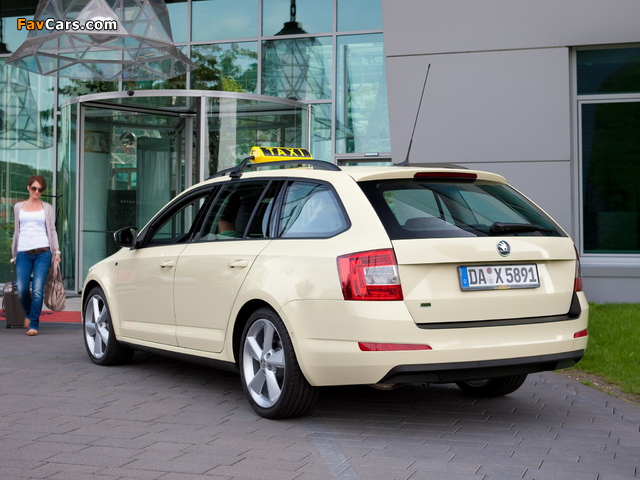 Images of Škoda Octavia Combi Taxi (5E) 2013 (640 x 480)