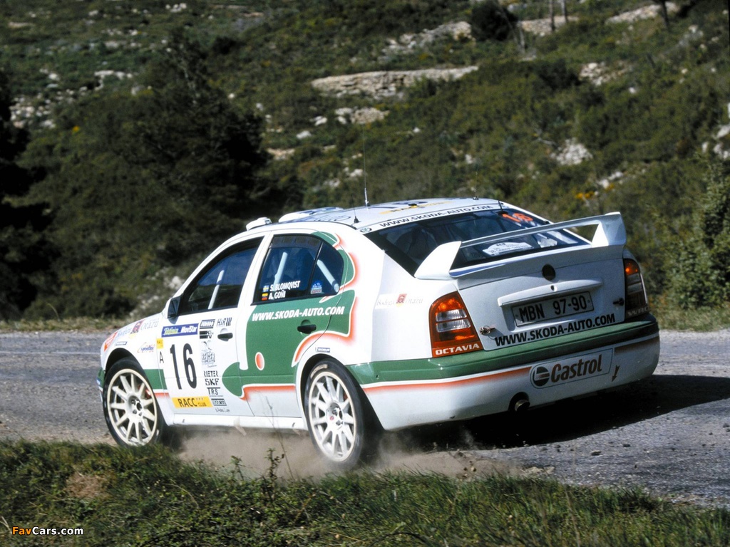 Photos of Škoda Octavia WRC (1U) 1999–2003 (1024 x 768)