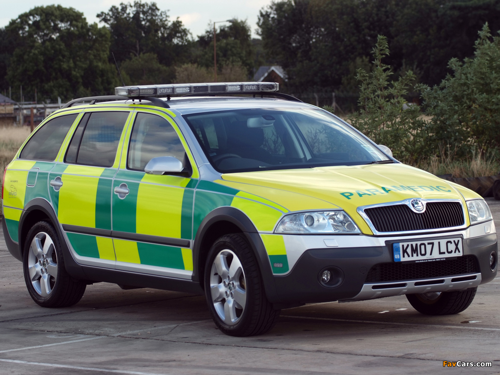 Photos of Škoda Octavia Scout Paramedic (1Z) 2007–08 (1024 x 768)