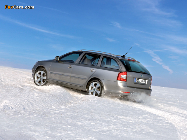 Photos of Škoda Octavia Combi 4x4 (1Z) 2008–13 (640 x 480)