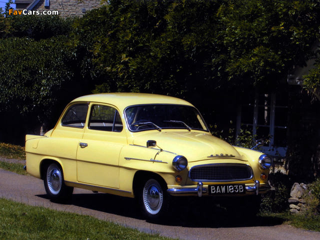 Pictures of Škoda Octavia UK-spec (Type 985) 1959–64 (640 x 480)