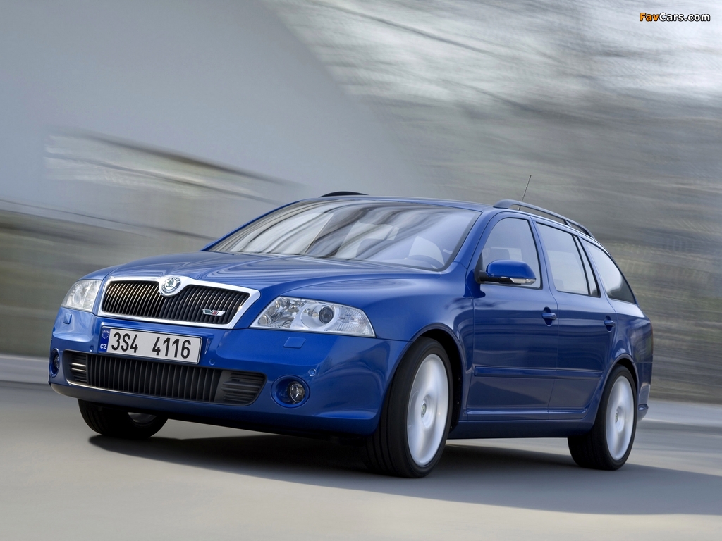 Pictures of Škoda Octavia RS Combi (1Z) 2004–08 (1024 x 768)