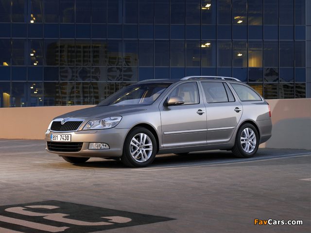 Pictures of Škoda Octavia Combi (1Z) 2008–13 (640 x 480)