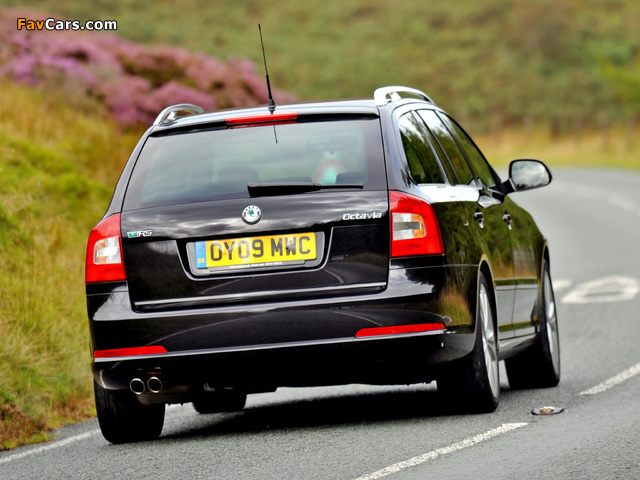 Pictures of Škoda Octavia vRS Combi (1Z) 2009–13 (640 x 480)