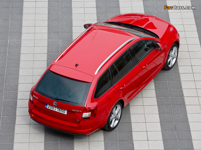 Pictures of Škoda Octavia Combi (5E) 2013 (640 x 480)