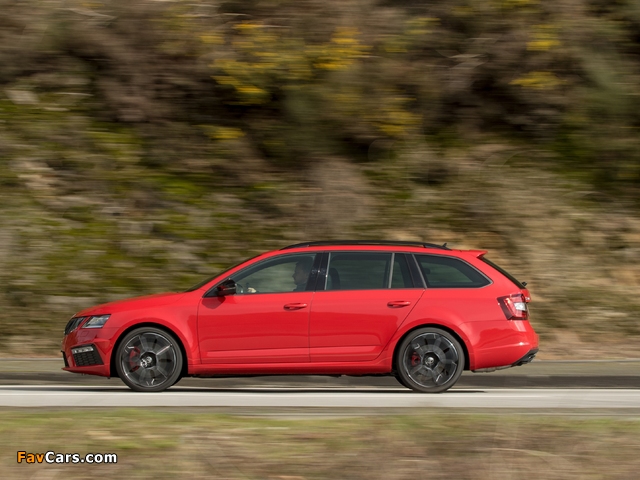 Pictures of Škoda Octavia RS 245 Combi (5E) 2017 (640 x 480)