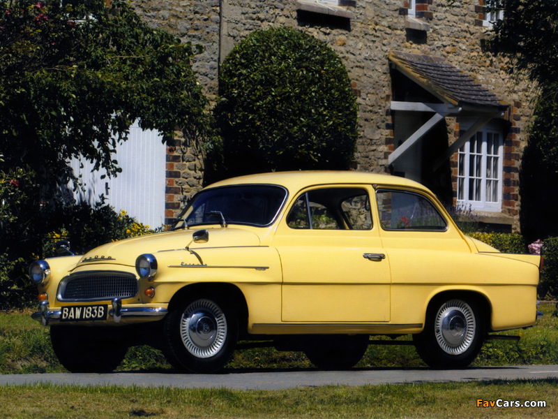 Škoda Octavia UK-spec (Type 985) 1959–64 pictures (800 x 600)