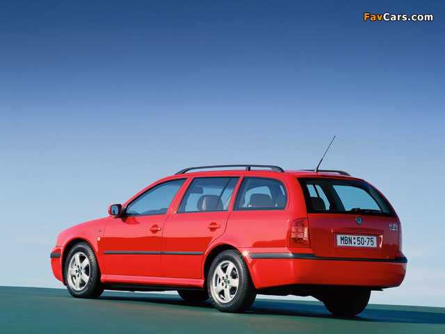 Škoda Octavia Combi (1U) 2000–10 photos (640 x 480)