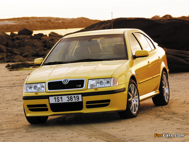 Škoda Octavia RS (1U) 2001–04 photos (640 x 480)