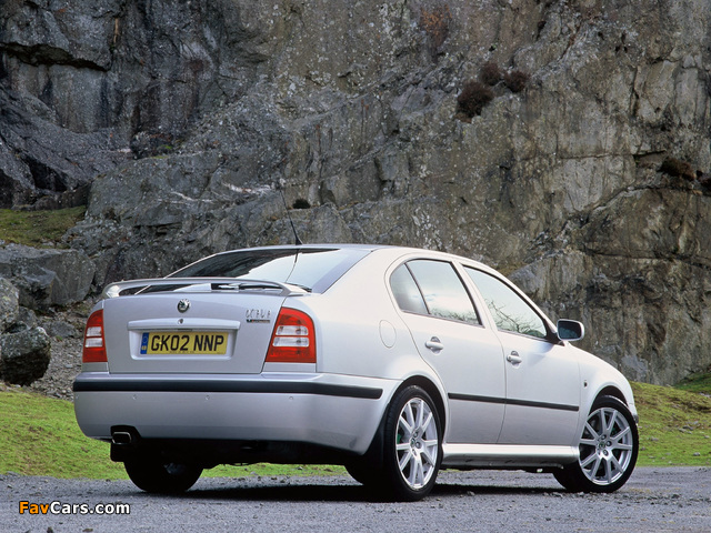 Škoda Octavia vRS (1U) 2001–04 photos (640 x 480)