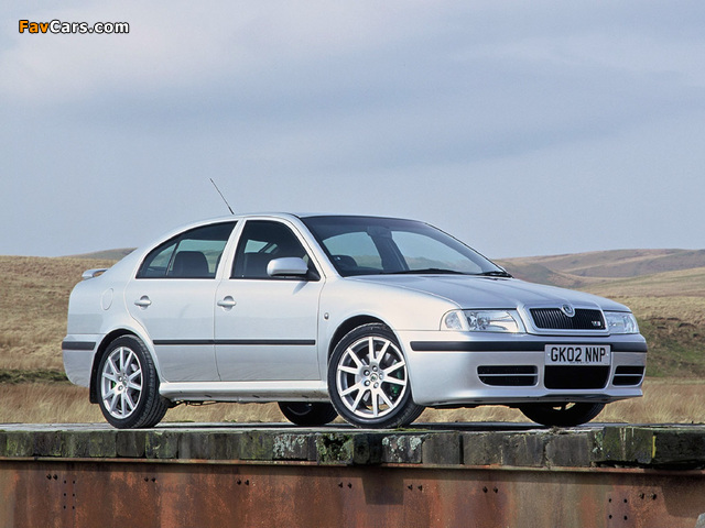 Škoda Octavia vRS (1U) 2001–04 photos (640 x 480)