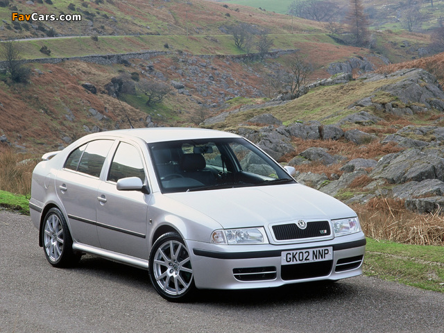 Škoda Octavia vRS (1U) 2001–04 pictures (640 x 480)