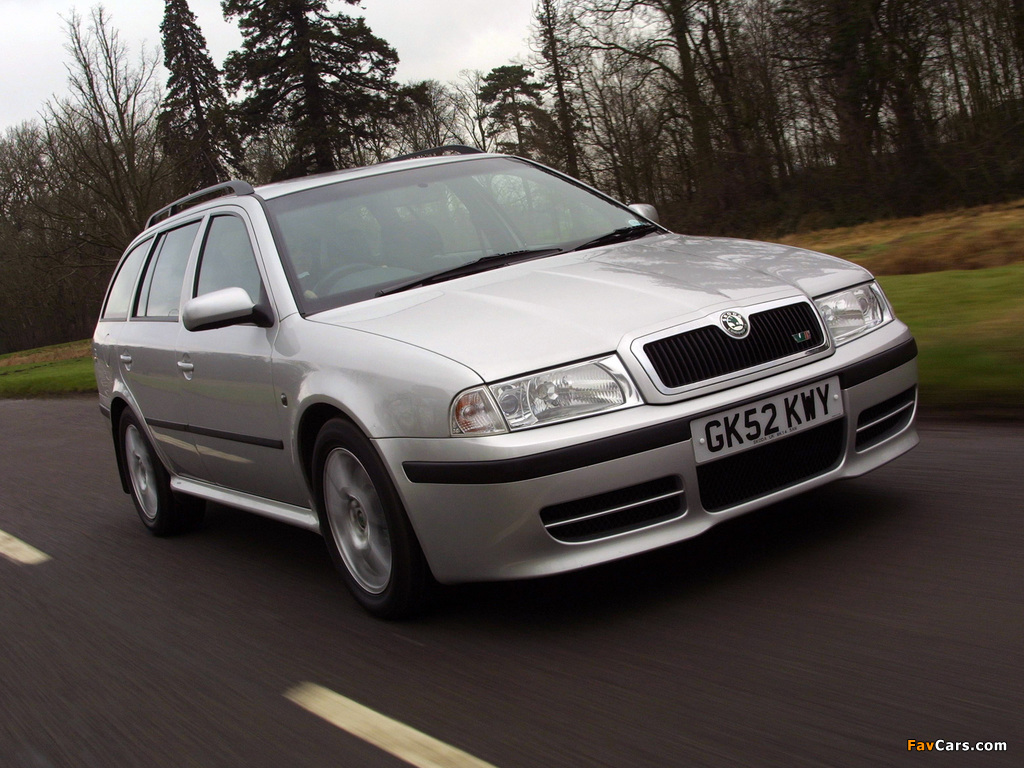 Škoda Octavia Combi vRS (1U) 2003–04 pictures (1024 x 768)