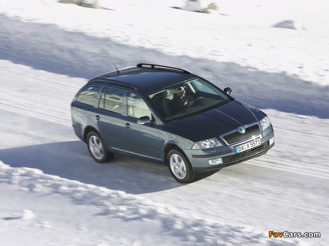 Škoda Octavia Combi (1Z) 2004–08 photos (640 x 480)